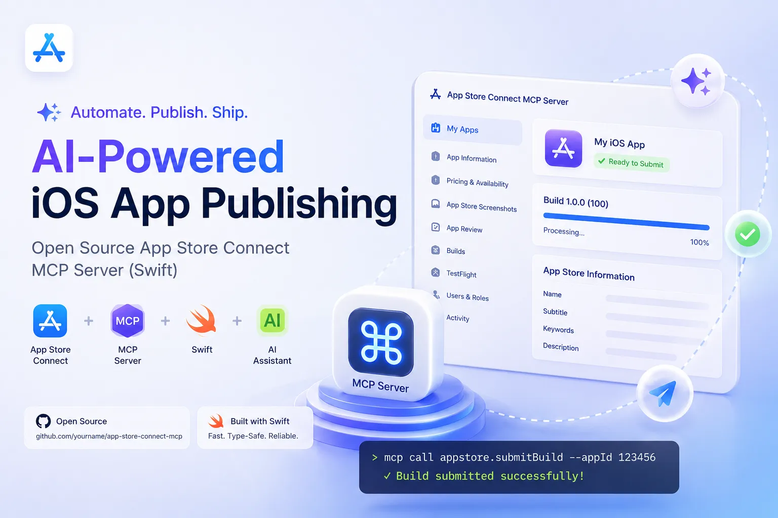 Automating iOS App Releases with AI: Announcing App Store Connect MCP Server (Swift)