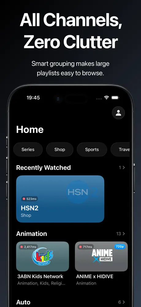 Flux IPTV iPhone 截图 1
