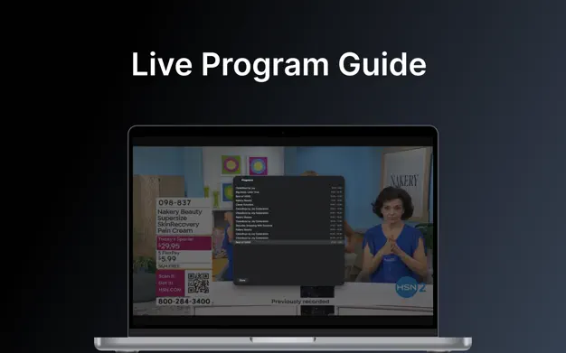 Flux IPTV Mac 截图 1